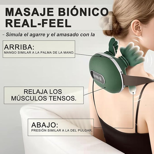 Masajeador Cervical Terapéutico ManoRelief Pro