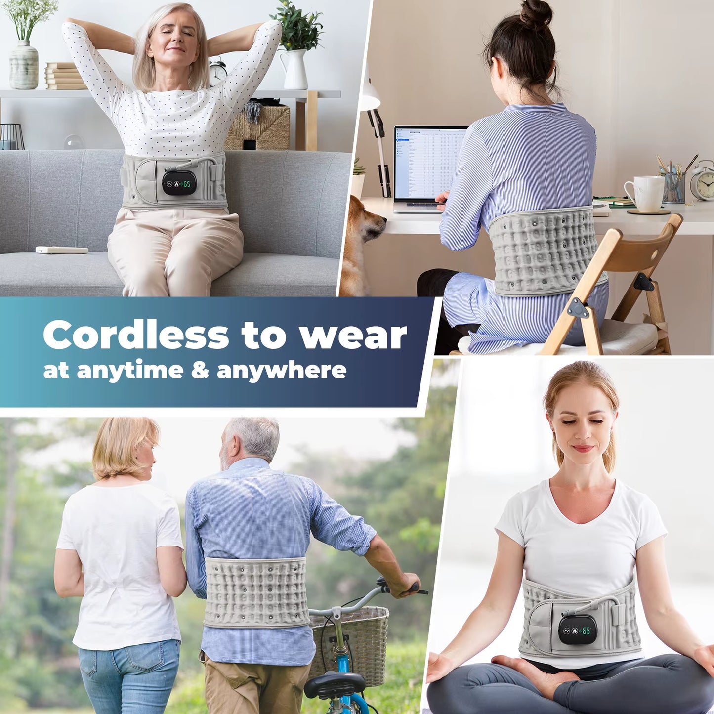 Inflatable Belt Decompression Massager