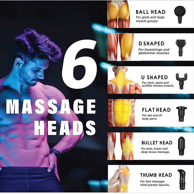 Massage Gun With LCD